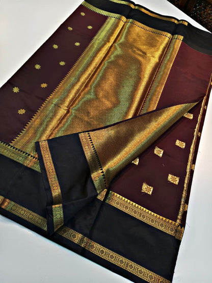 Semi Katan Silk Saree – 119 AED