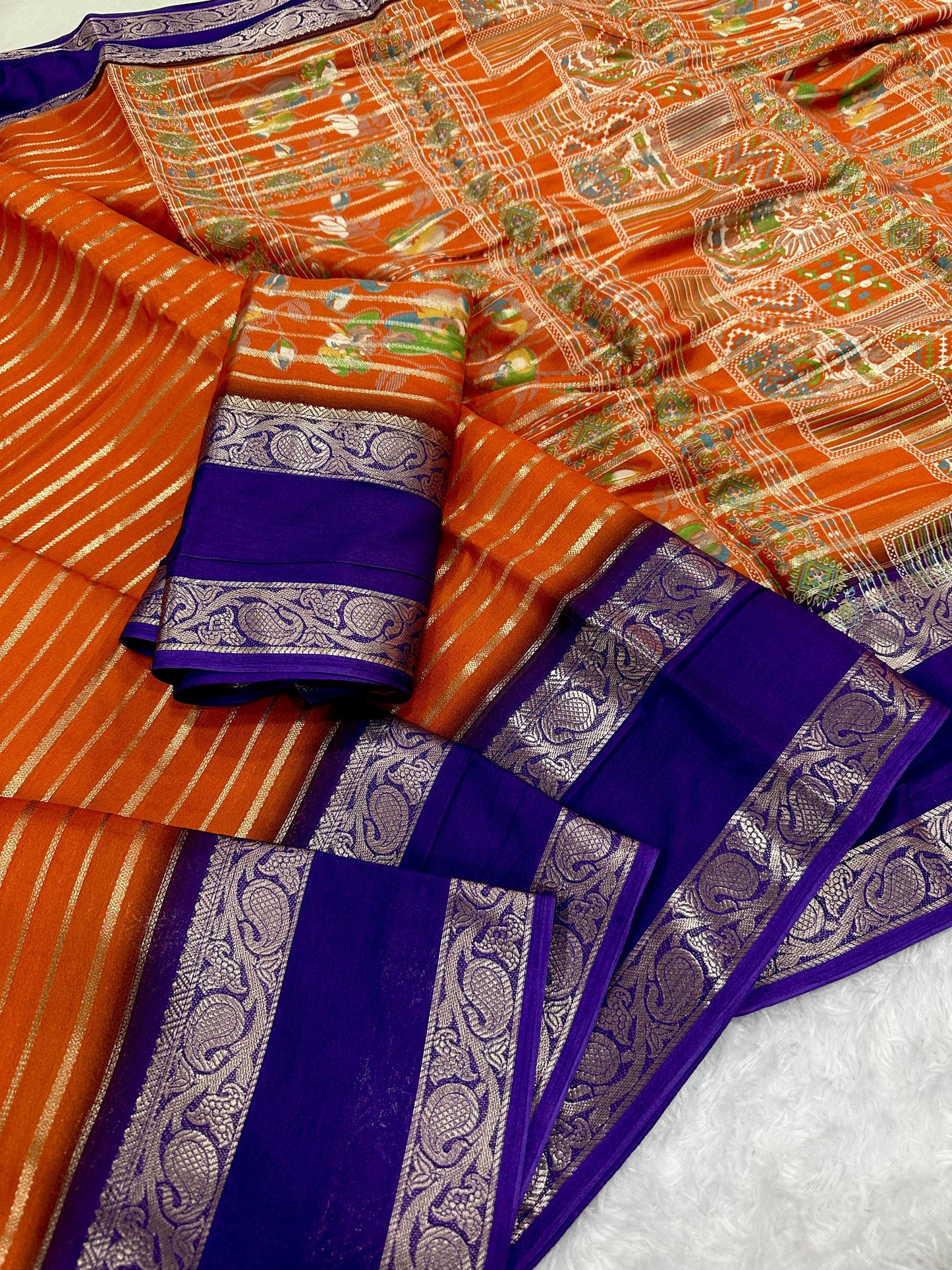 Mysore Dola Silk Saree – 65 AED