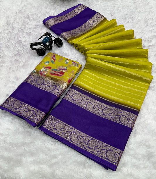 Mysore Dola Silk Saree – 65 AED