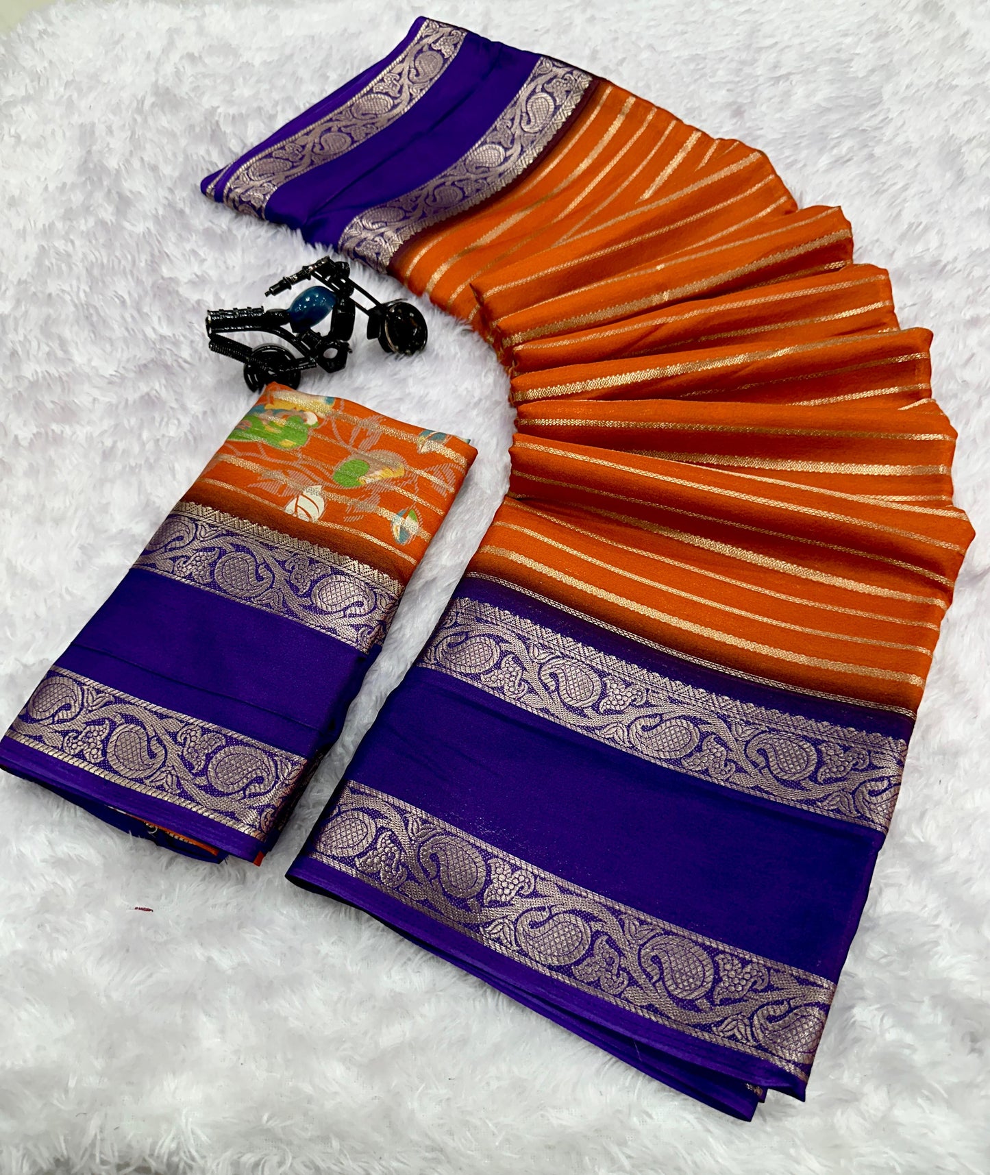Mysore Dola Silk Saree – 65 AED