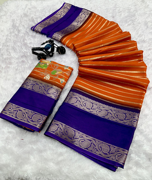 Mysore Dola Silk Saree – 65 AED