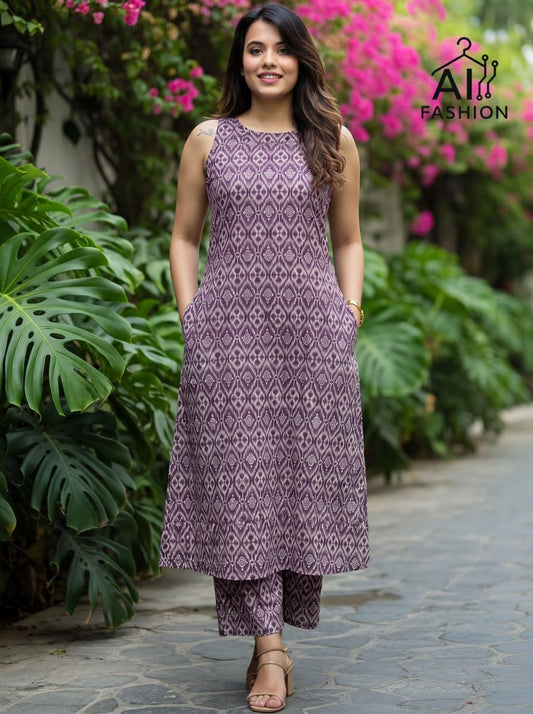 Cotton Flex Fabric Coord Sets