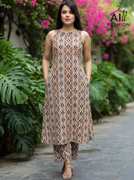 Cotton Flex Fabric Coord Sets
