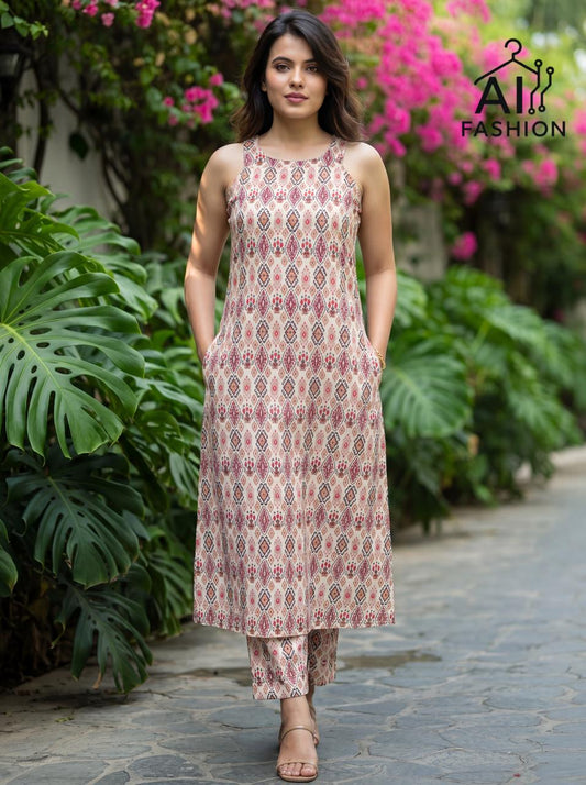 Cotton Flex Fabric Coord Sets