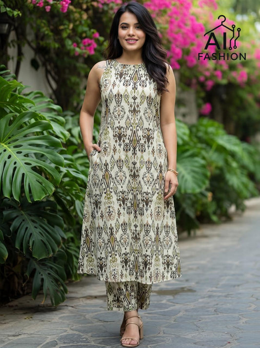 Cotton Flex Fabric Coord Sets