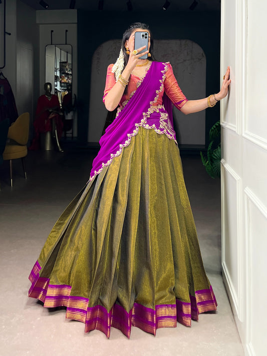 Readymade Dhavani Collections – 119 AED