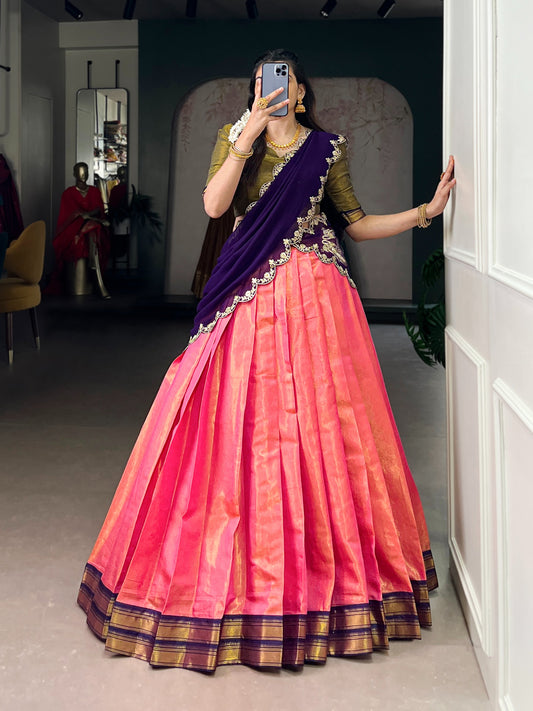 Readymade Dhavani Collections – 119 AED