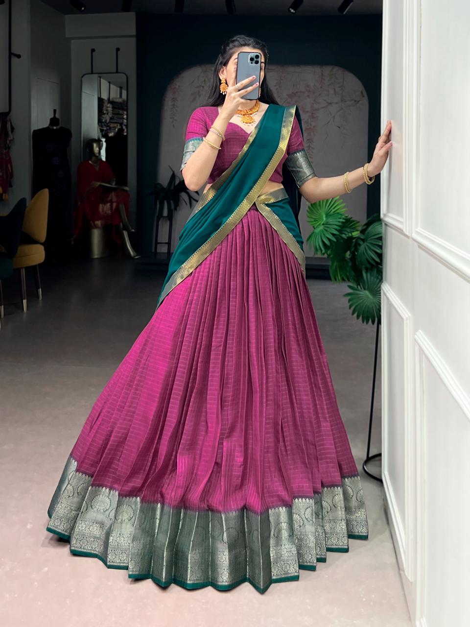 Readymade Dhavani Collections – 99 AED