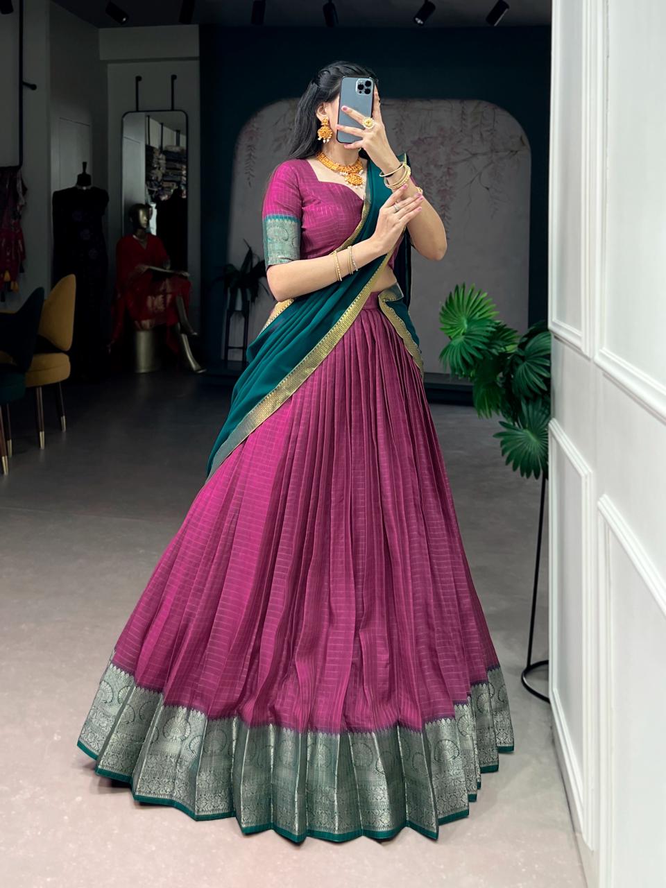 Readymade Dhavani Collections – 99 AED