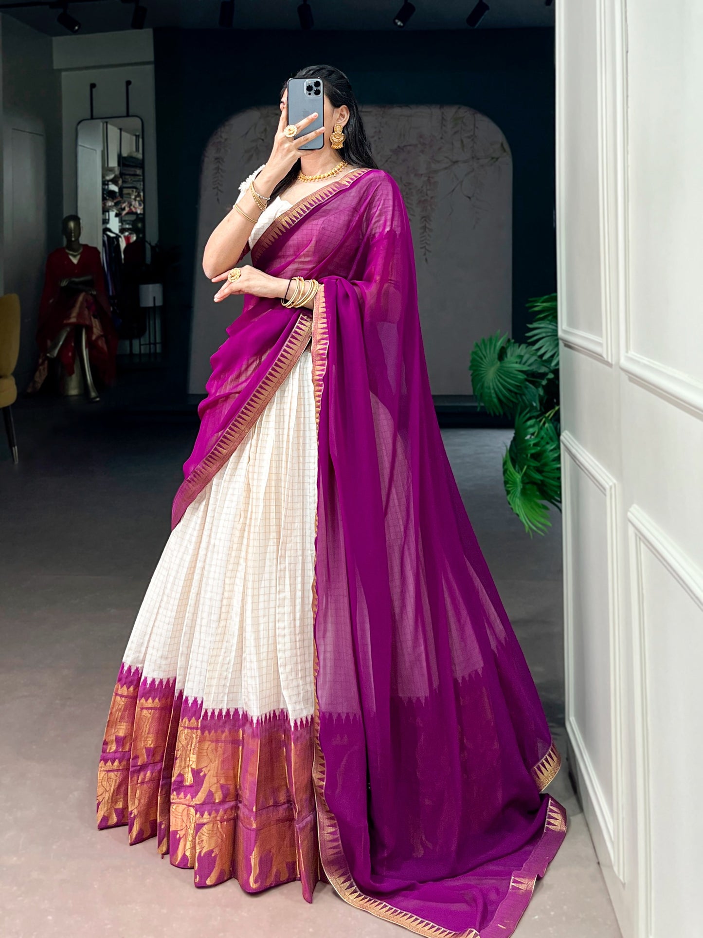 Readymade Dhavani Collections – 99 AED