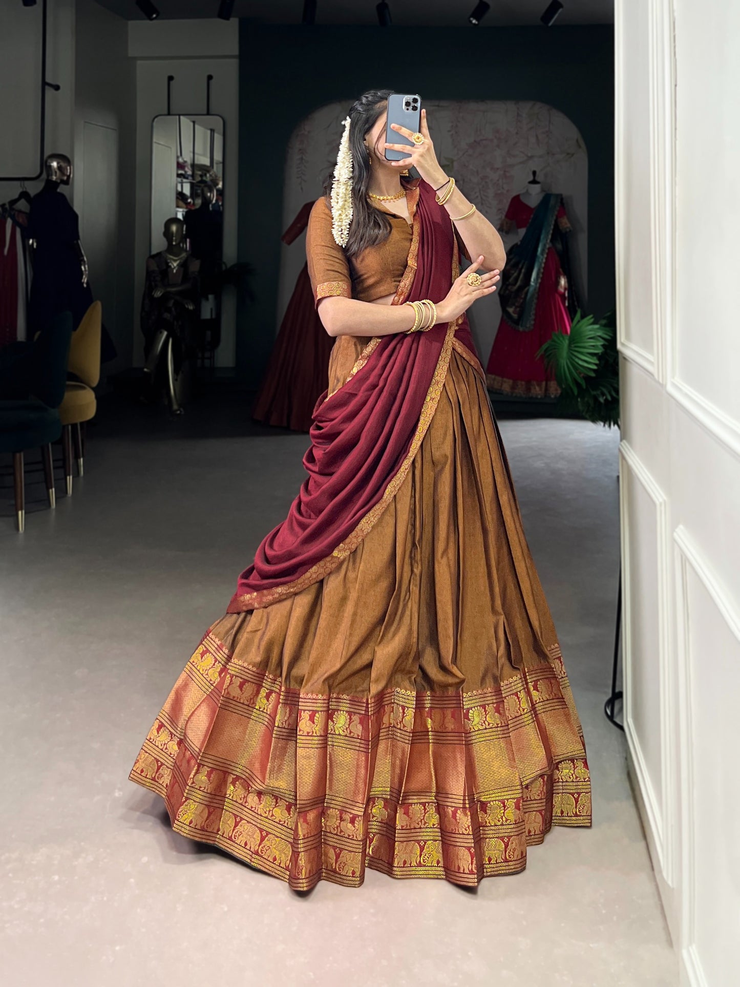 Readymade Dhavani Collections – 99 AED