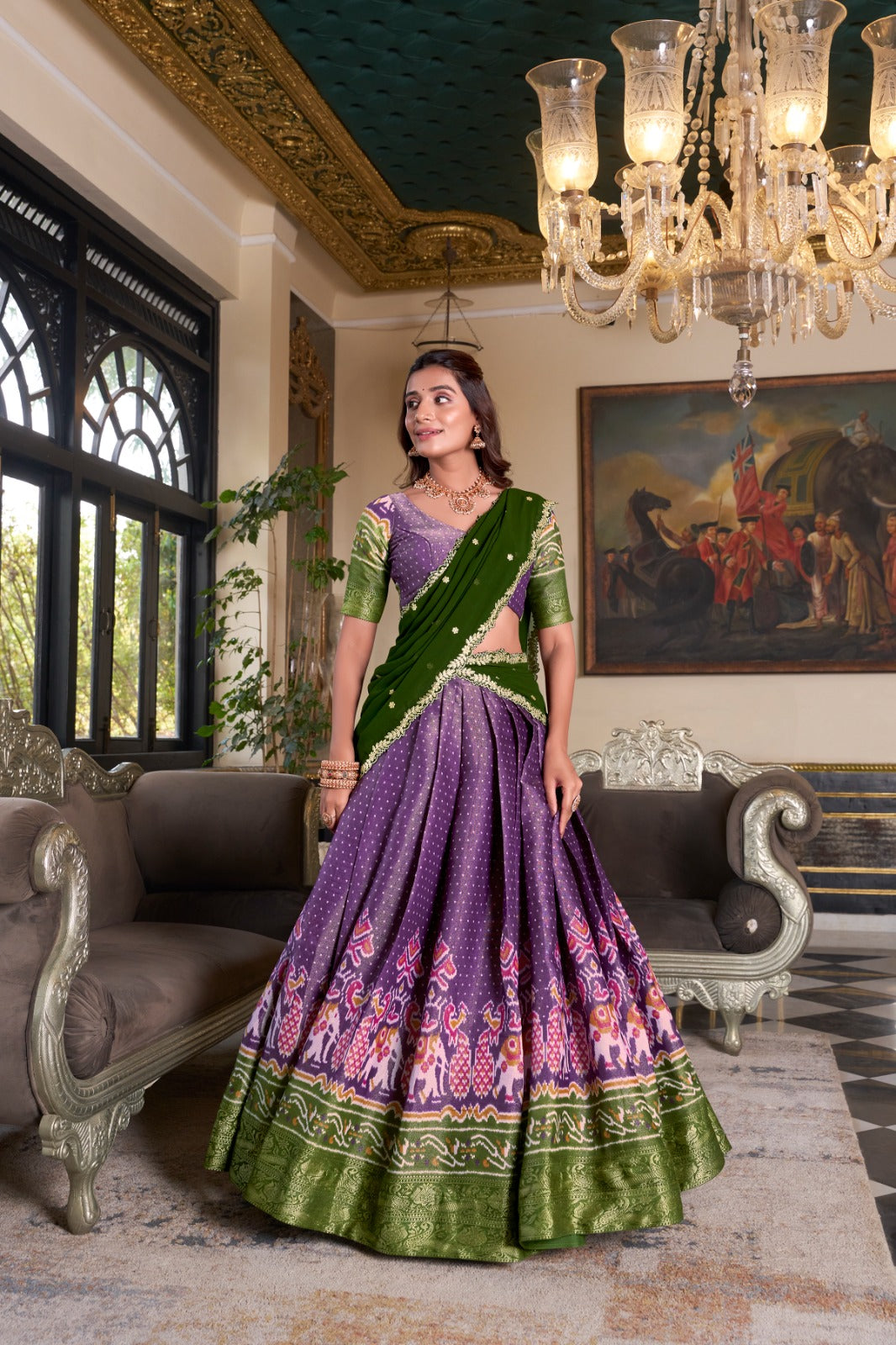 Readymade Dhavani Collections – 125 AED