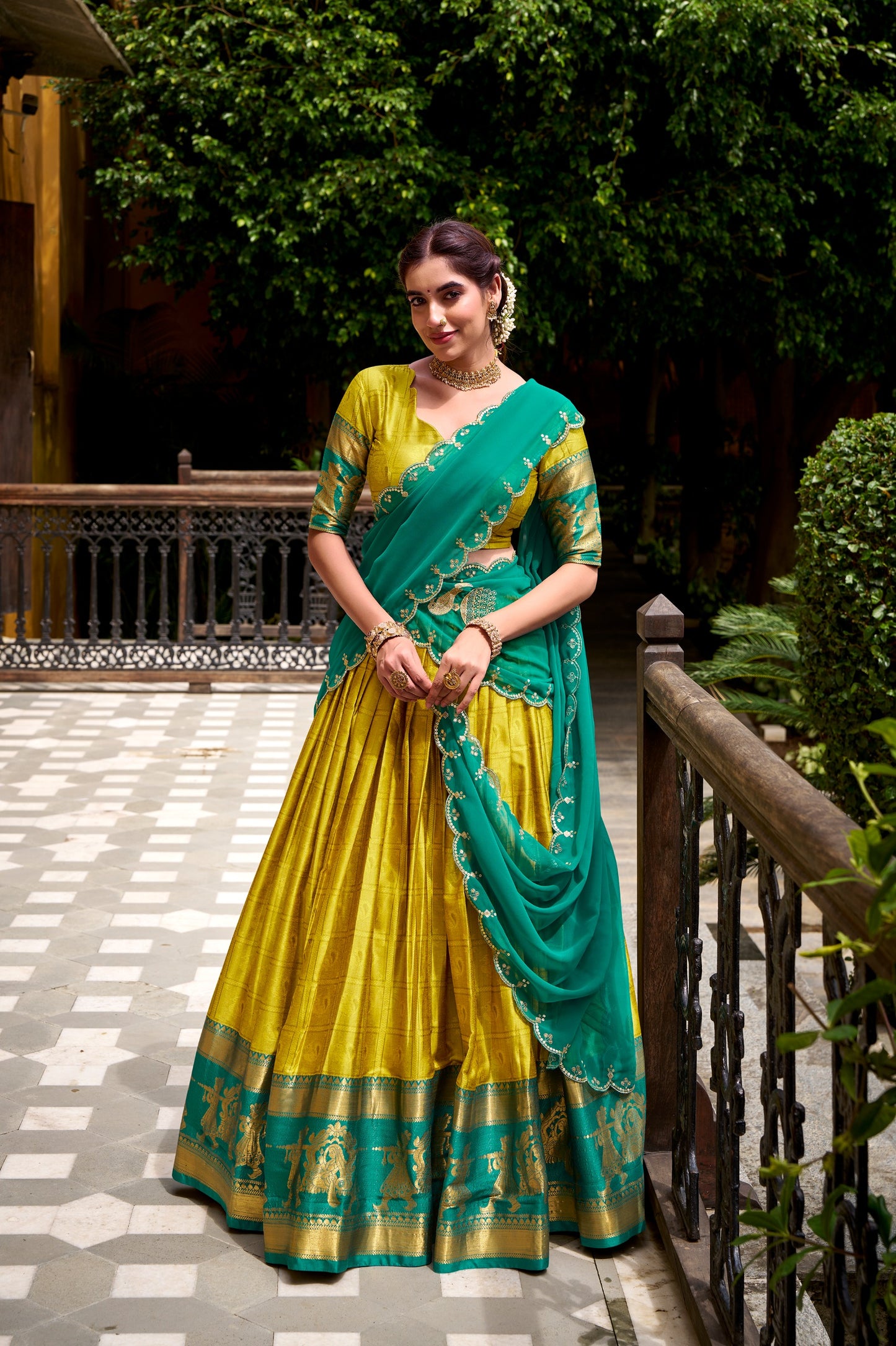 Readymade Dhavani Collections – 119 AED