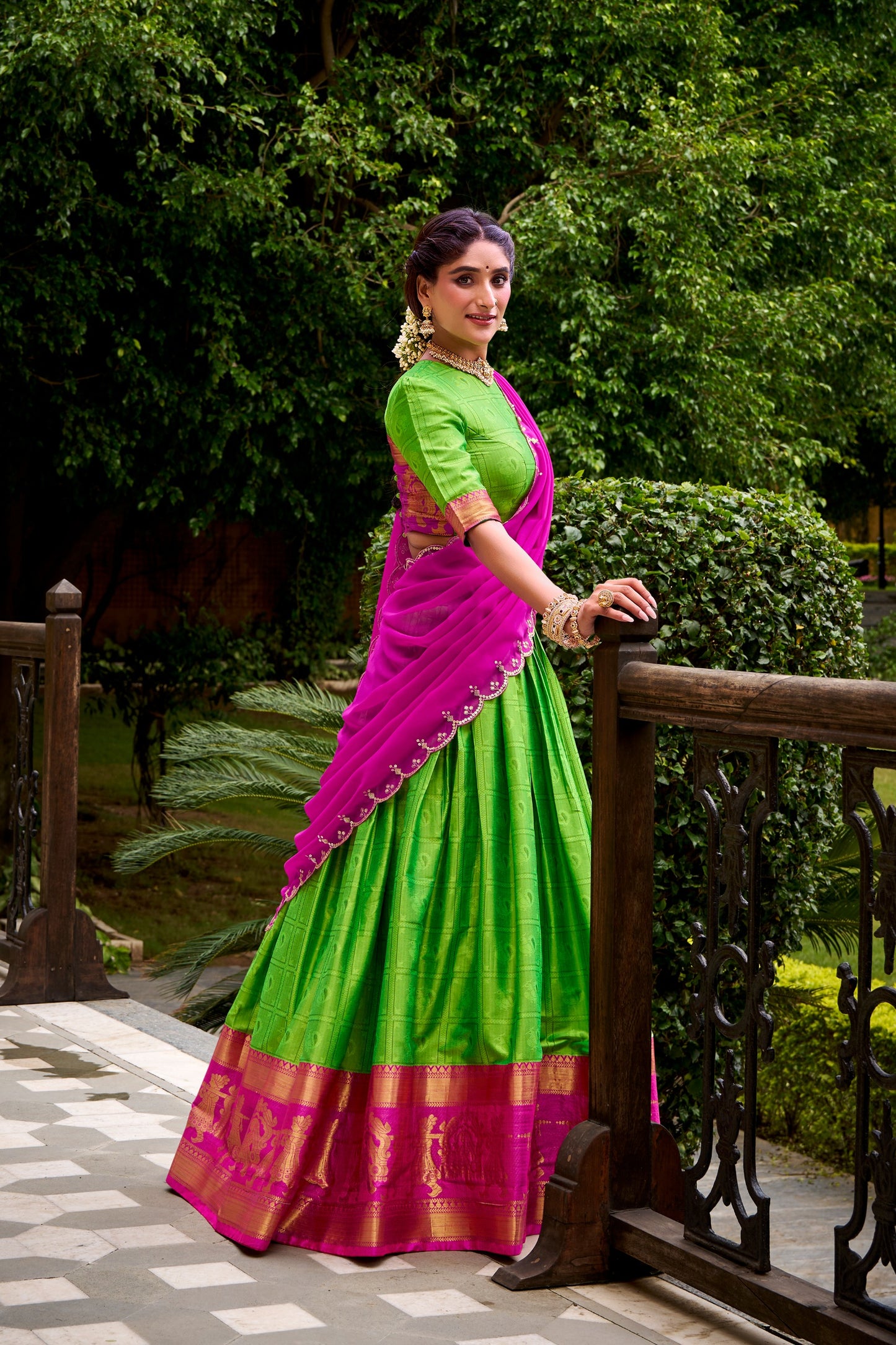 Readymade Dhavani Collections – 119 AED
