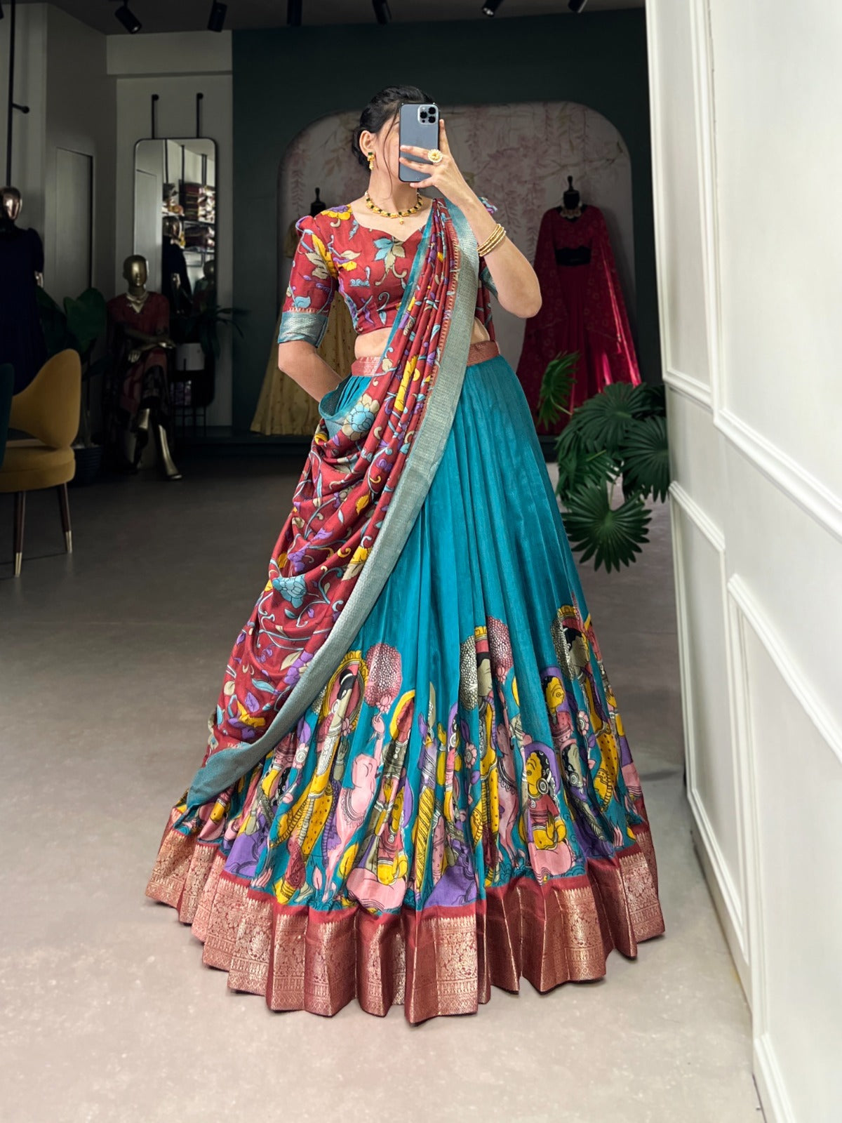Readymade Dhavani Collections – 99 AED
