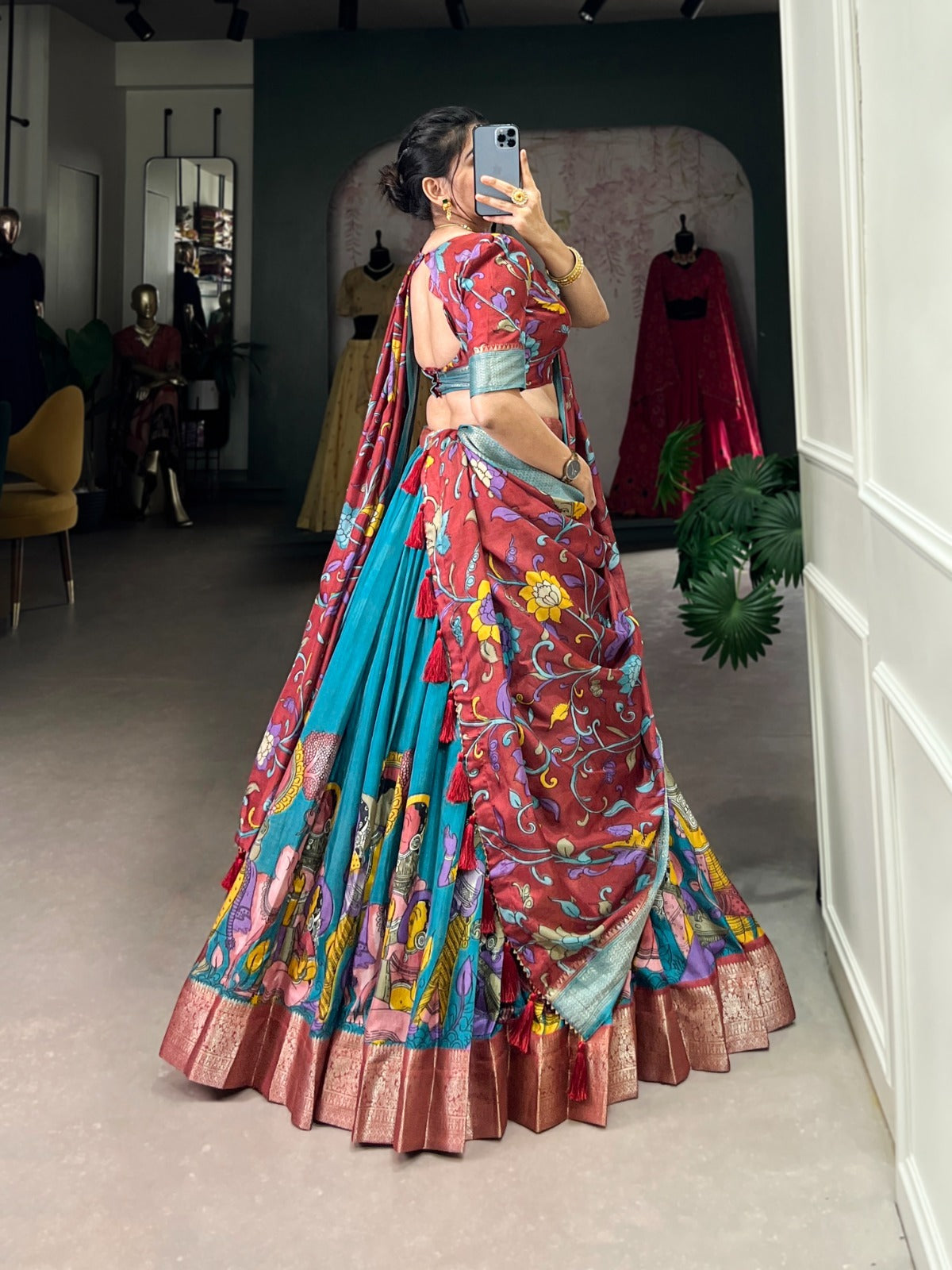 Readymade Dhavani Collections – 99 AED