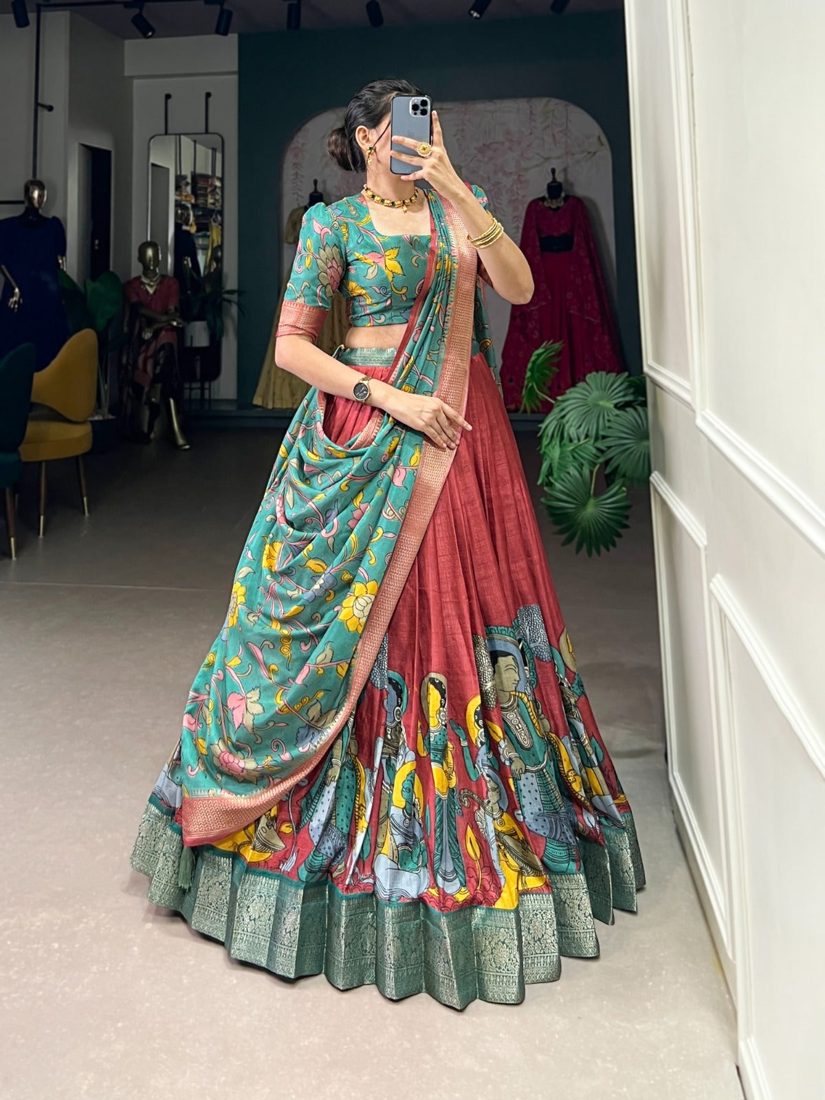 Readymade Dhavani Collections – 99 AED