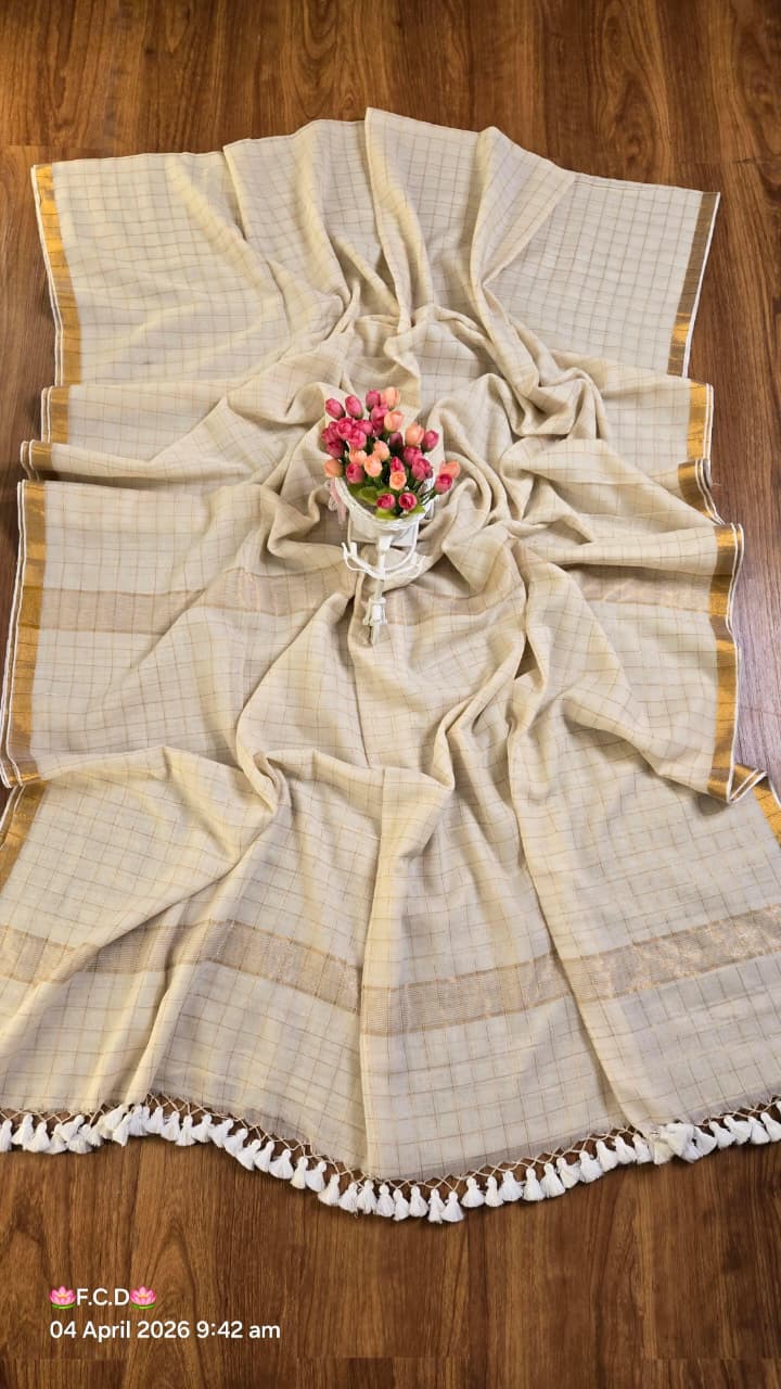 Soft 120 Count Mul Cotton Sarees – 79 AED