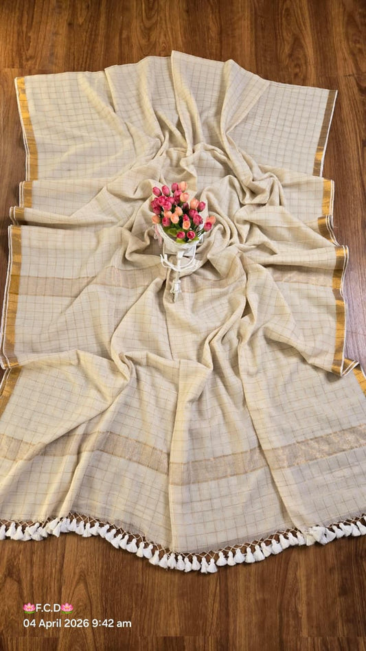 Soft 120 Count Mul Cotton Sarees – 79 AED