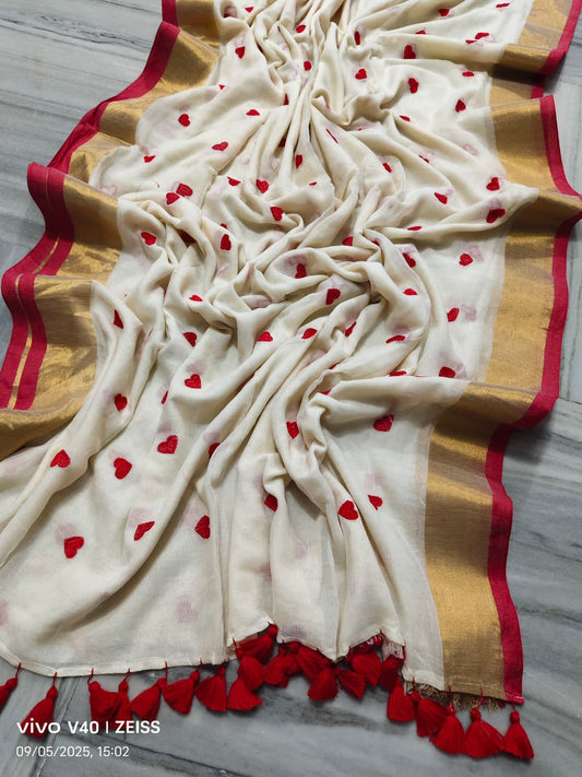 Soft 120 Count Mul Cotton Sarees – 99 AED