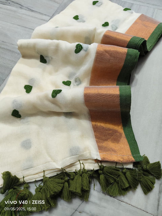 Soft 120 Count Mul Cotton Sarees – 99 AED