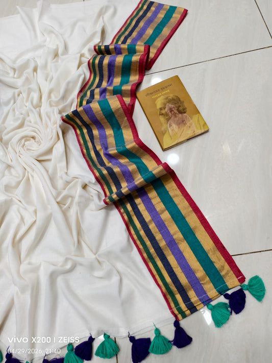 Soft 120 Count Mul Cotton Sarees – 79 AED