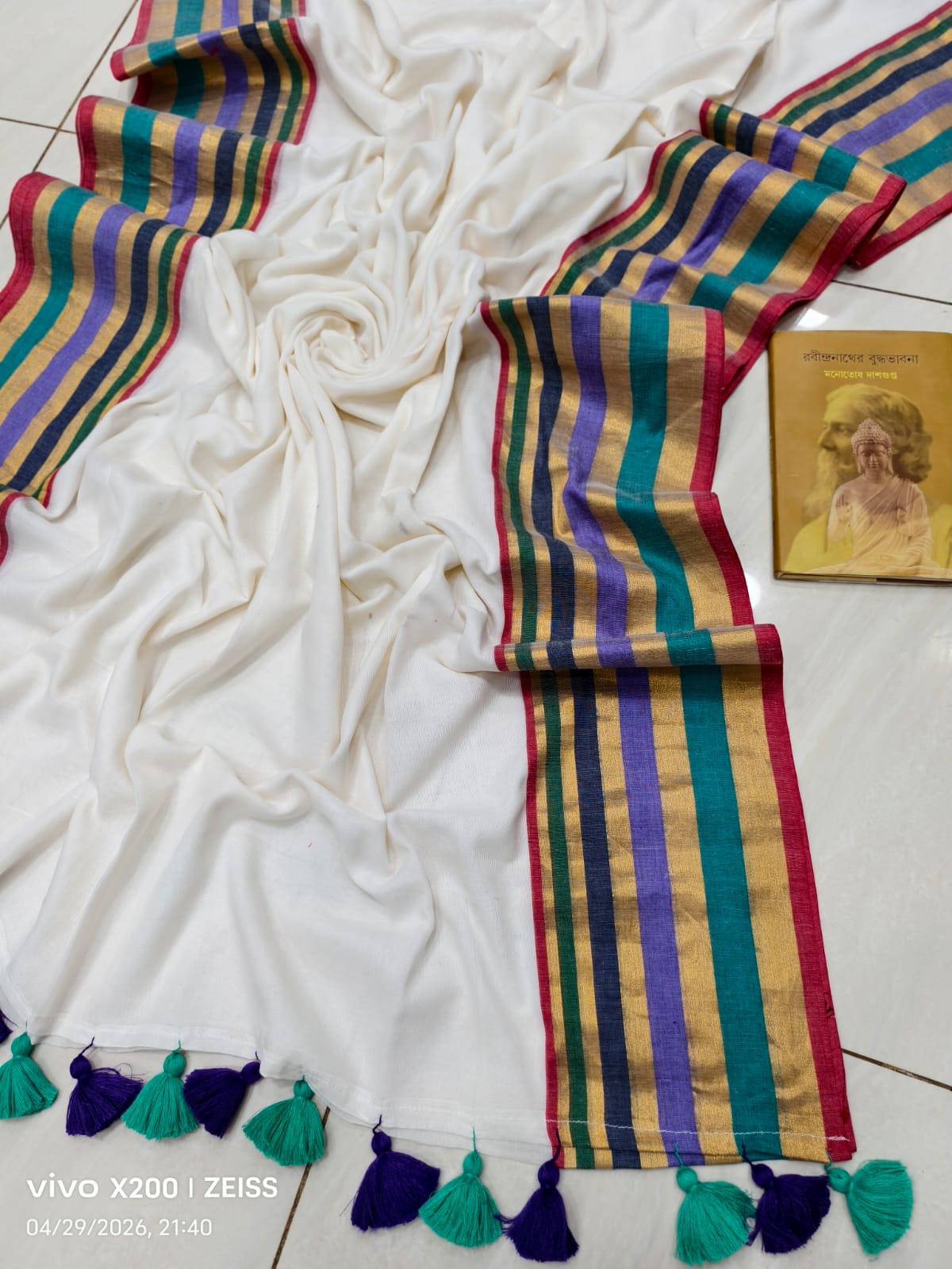 Soft 120 Count Mul Cotton Sarees – 79 AED