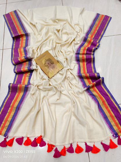 Soft 120 Count Mul Cotton Sarees – 79 AED