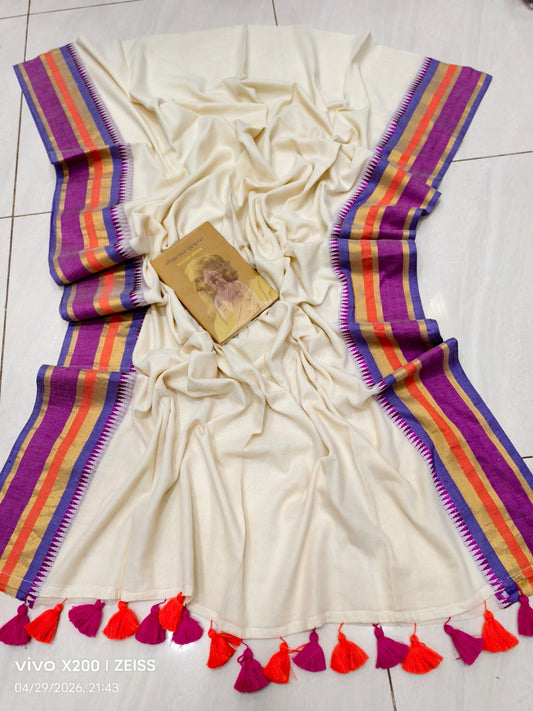 Soft 120 Count Mul Cotton Sarees – 79 AED