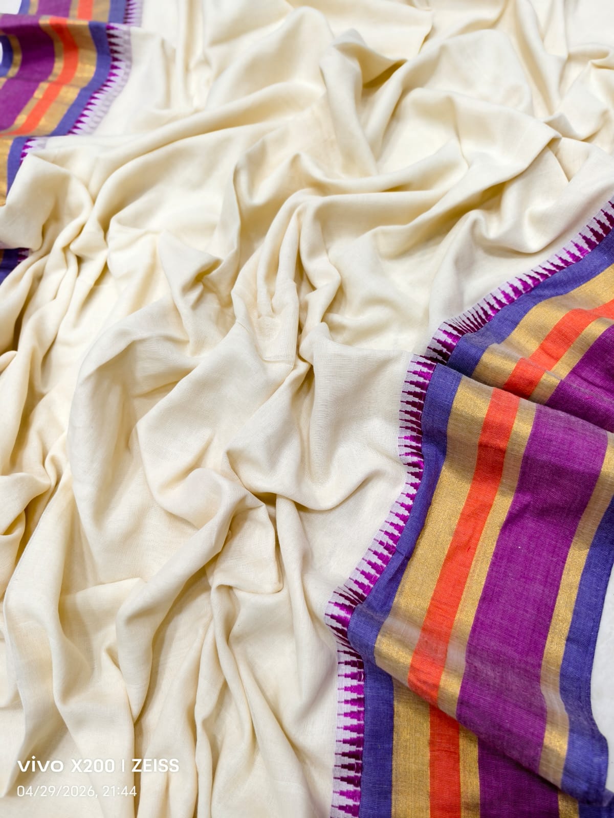 Soft 120 Count Mul Cotton Sarees – 79 AED