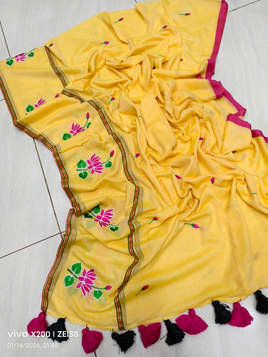 Soft 120 Count Mul Cotton Sarees – 99 AED