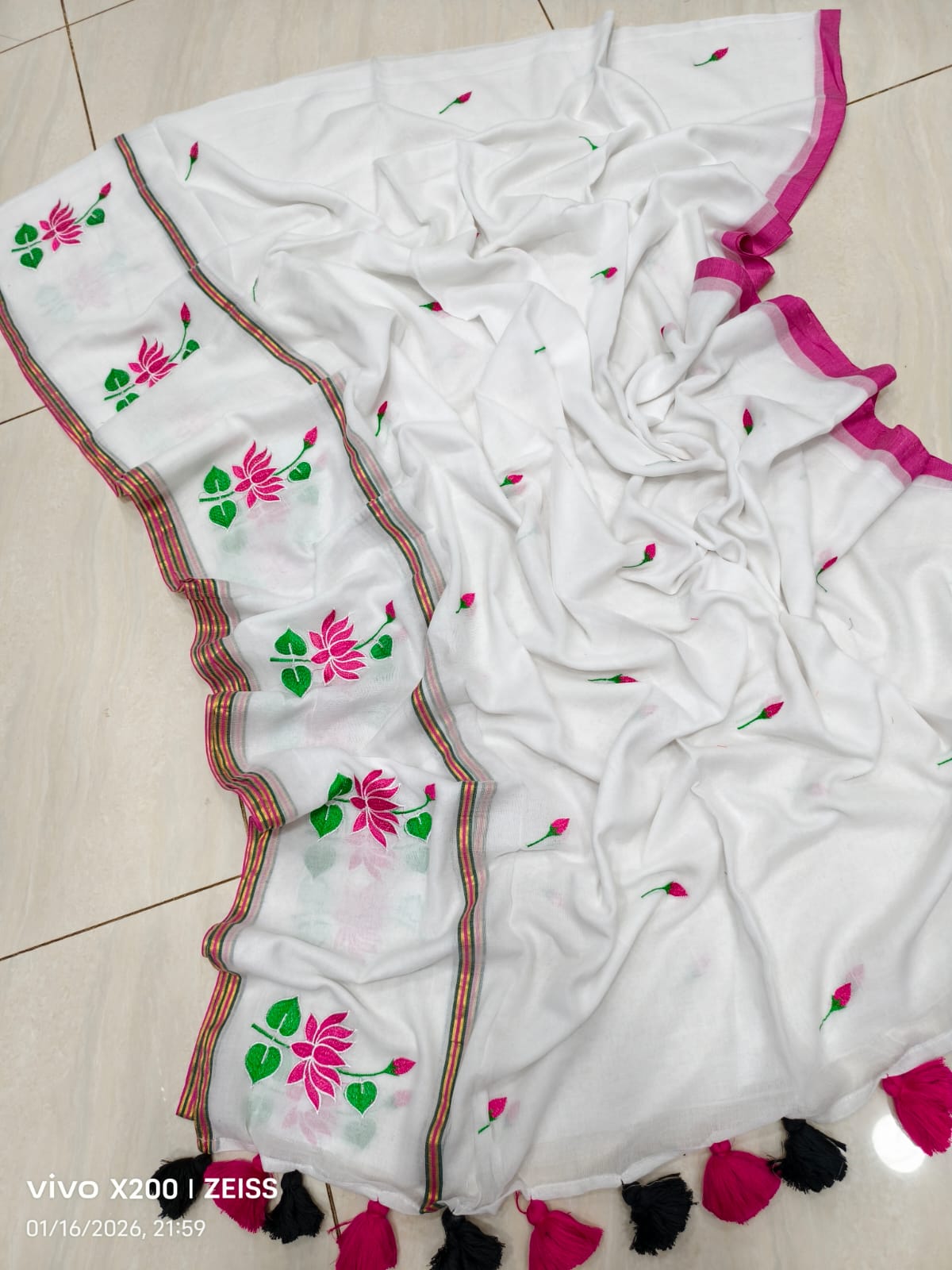 Soft 120 Count Mul Cotton Sarees – 99 AED