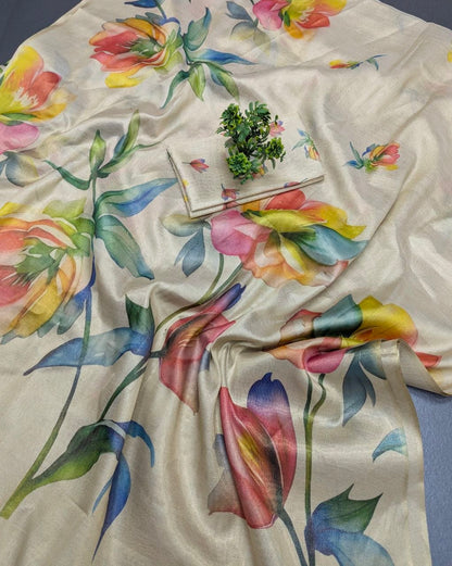 Linen Tissue Silk Sarees – 65 AED