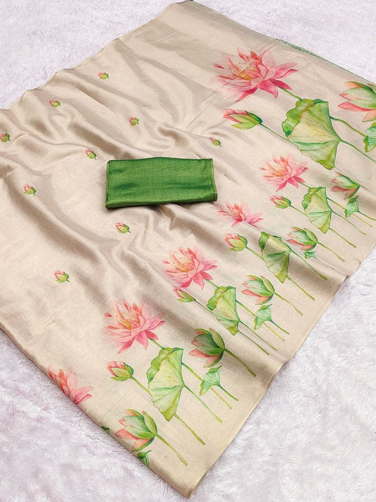 Linen Tissue Silk Sarees – 65 AED