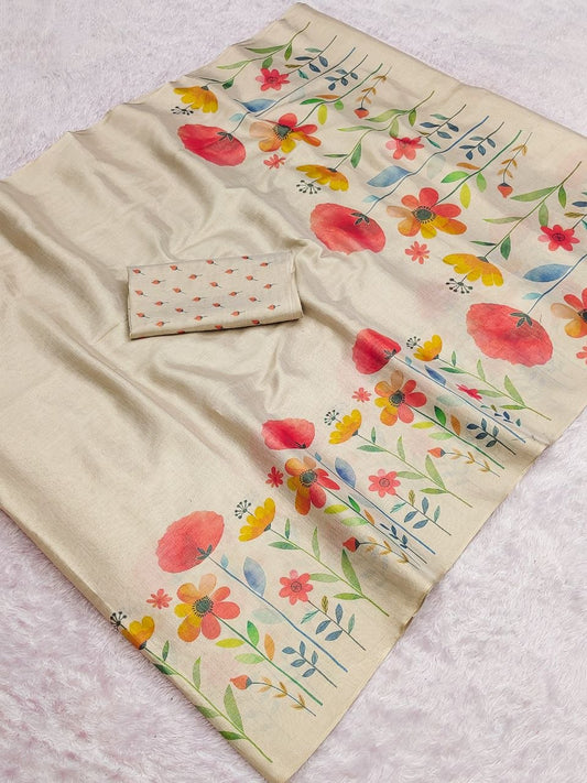 Linen Tissue Silk Sarees – 65 AED