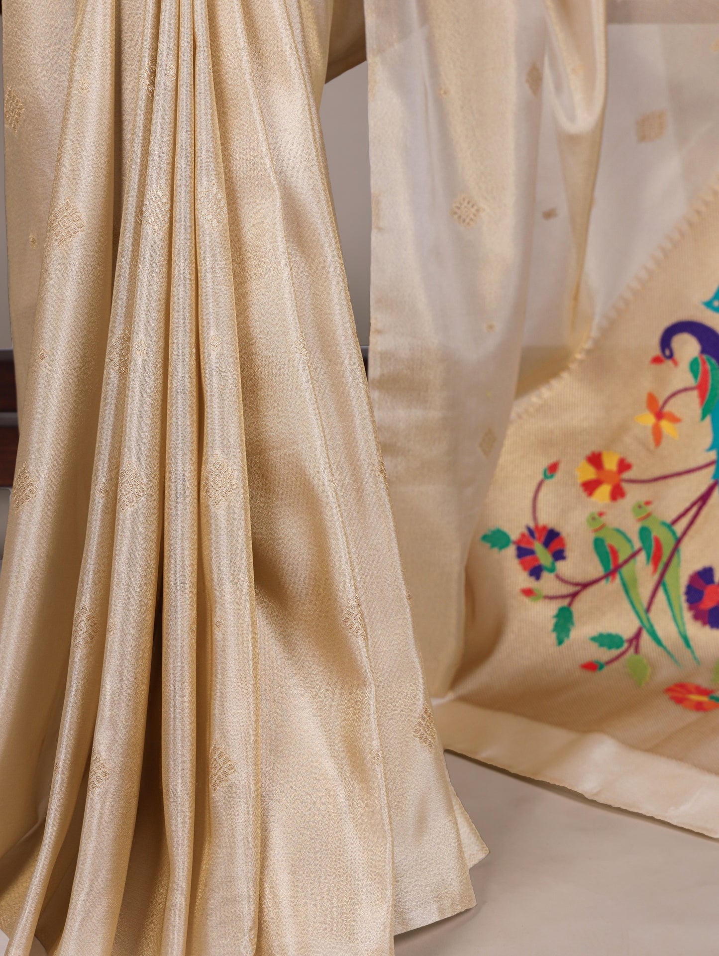 Tissue Silk Paithani Designer Sarees – 125 AED