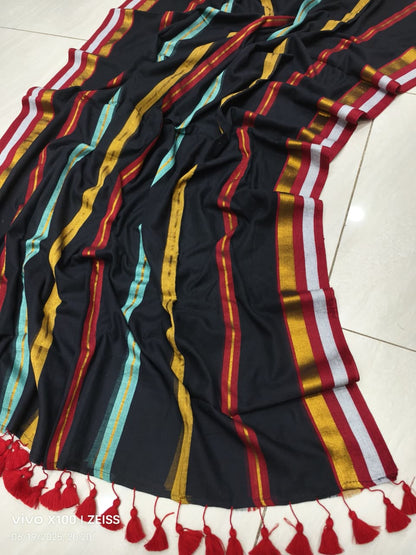 Soft 120 Count Mul Cotton Sarees – 79 AED