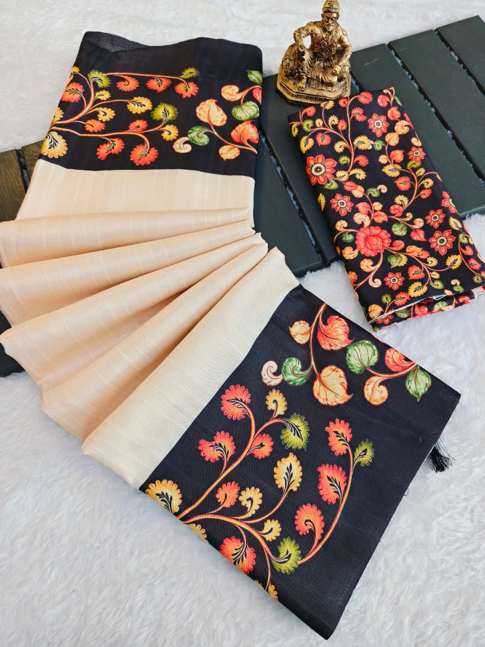 Semi Tussar Silk Sarees – 69 AED