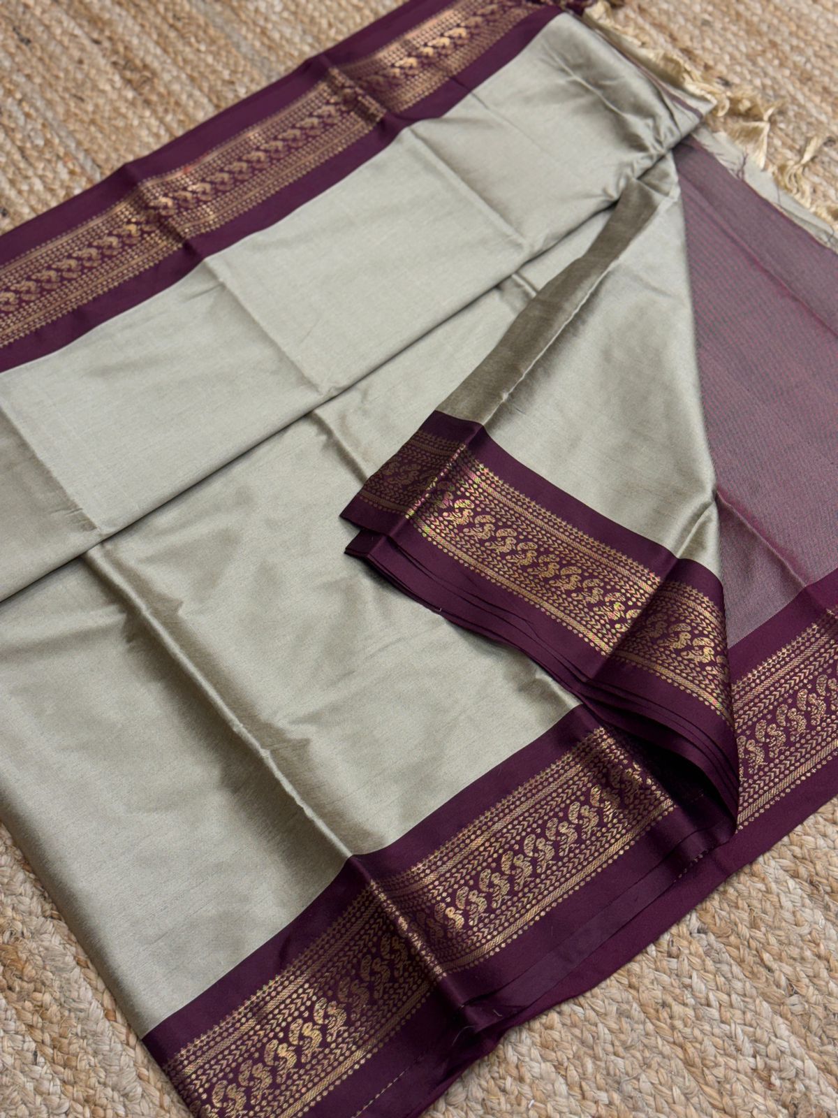 Cotton Silk Sarees with Jacquard Borders – 50 AED