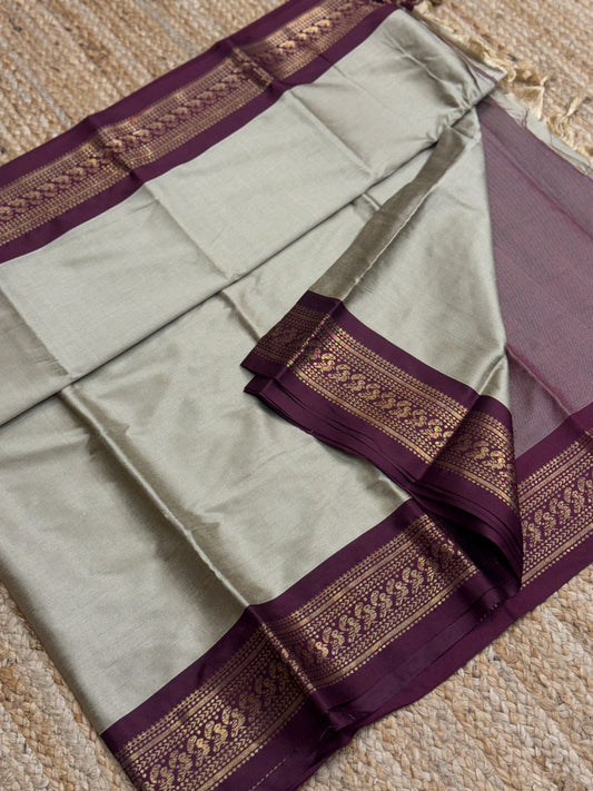 Cotton Silk Sarees with Jacquard Borders – 50 AED