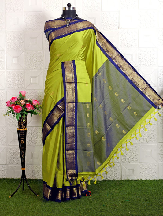 Cotton Silk Sarees with Jacquard Borders – 50 AED