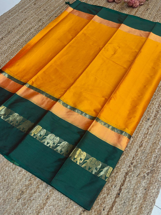 Cotton Silk Sarees with Jacquard Borders – 50 AED