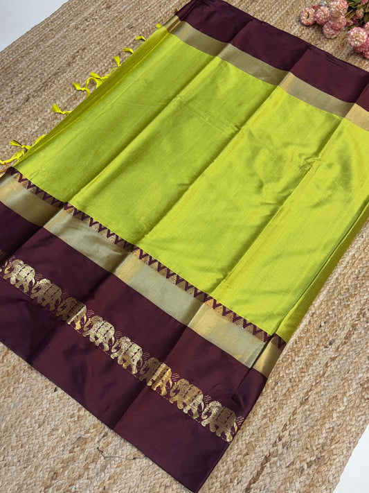 Cotton Silk Sarees with Jacquard Borders – 50 AED