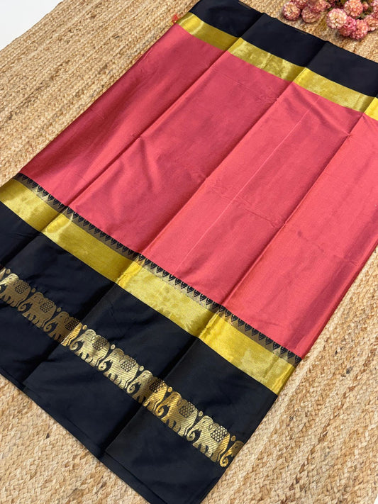 Cotton Silk Sarees with Jacquard Borders – 50 AED
