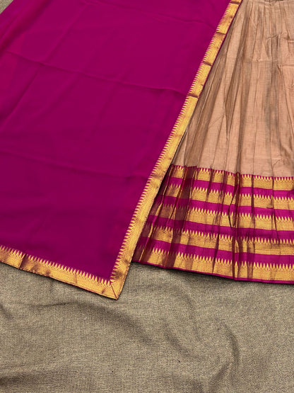 Kanchi Cotton Silk Readymade Lehenga Set – 99 AED