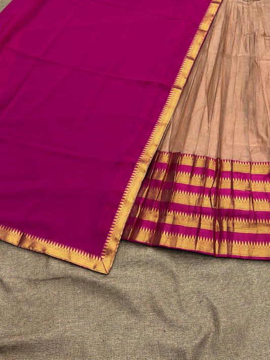 Kanchi Cotton Silk Readymade Lehenga Set – 99 AED