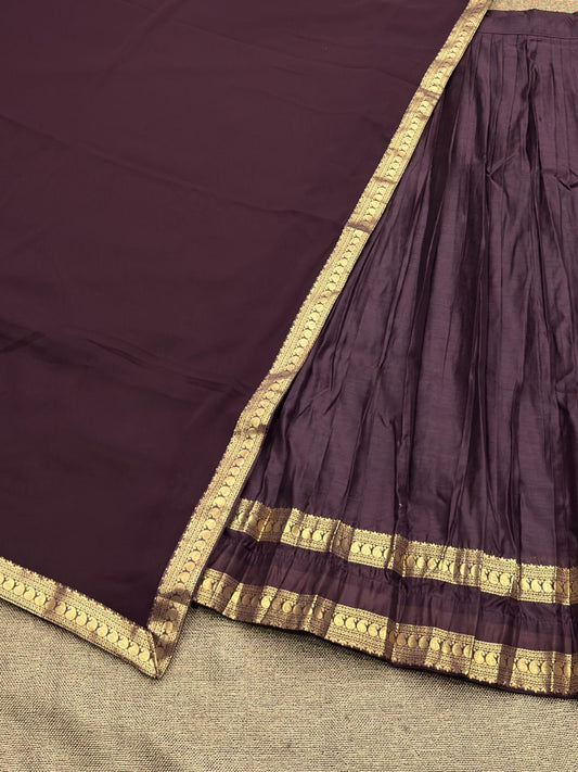 Kanchi Cotton Silk Readymade Lehenga Set – 99 AED