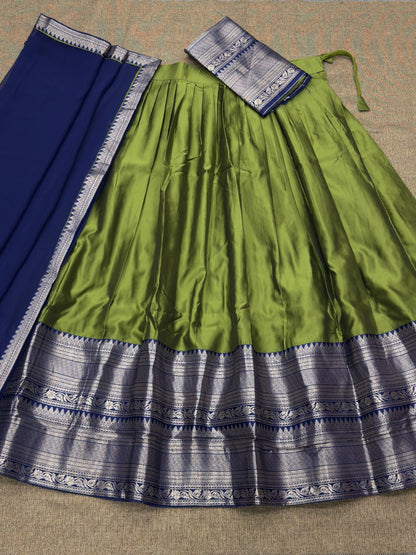 Kanchi Cotton Silk Readymade Lehenga Set – 99 AED