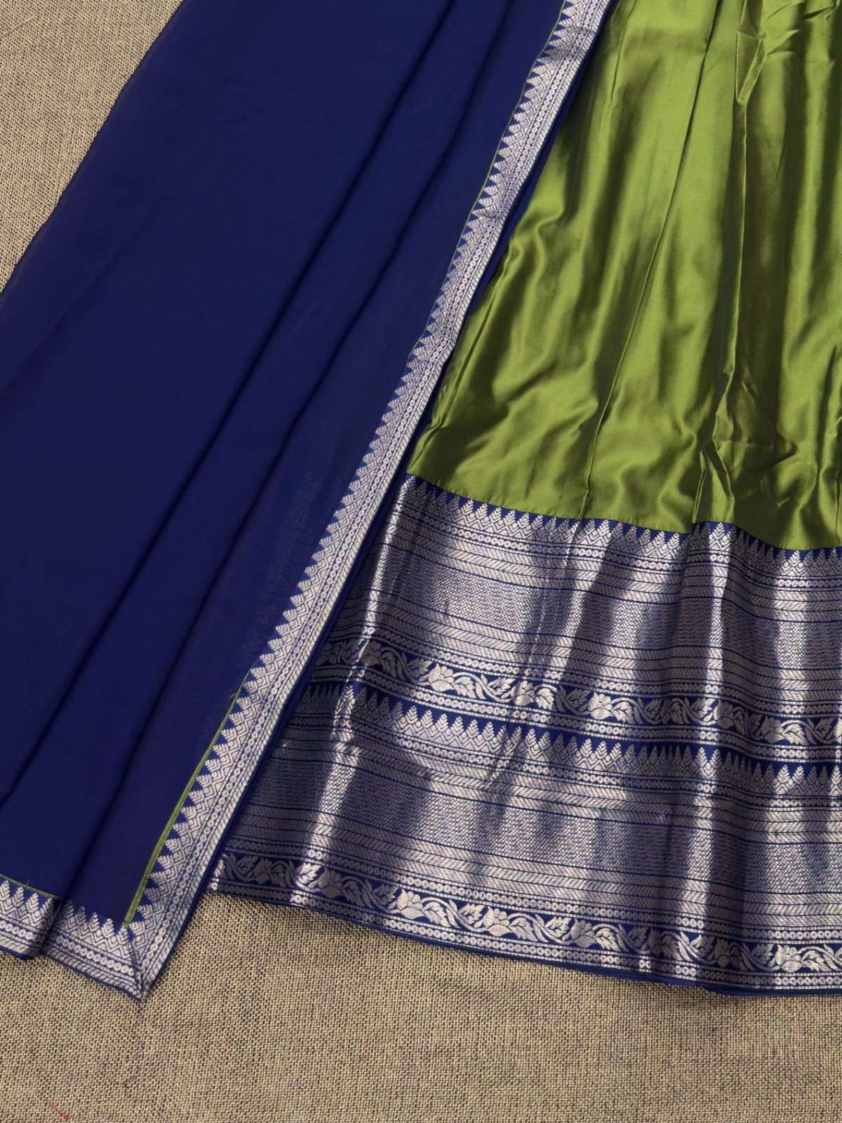 Kanchi Cotton Silk Readymade Lehenga Set – 99 AED