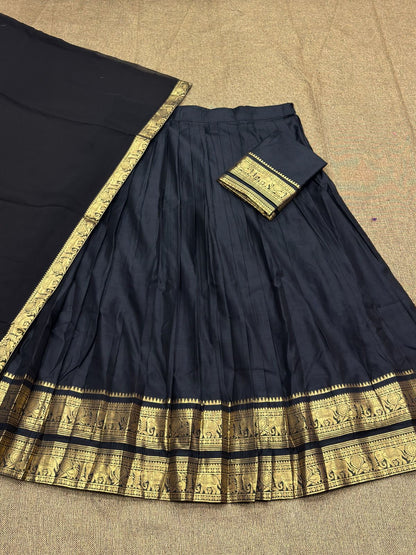 Kanchi Cotton Silk Readymade Lehenga Set – 99 AED